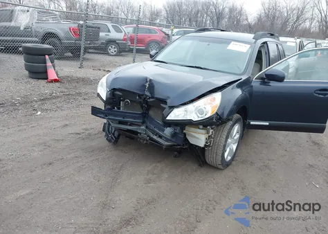 2012 Subaru Outback 2.5I Premium из США, поврежденный, VIN 4S4BRCCC2C3208871